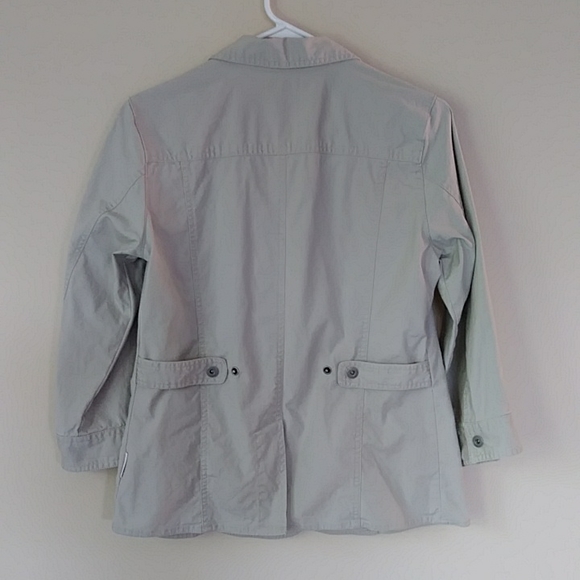 Columbia Sportswear Co. Snap Closure Jacket M Green Tan - Picture 8 of 16